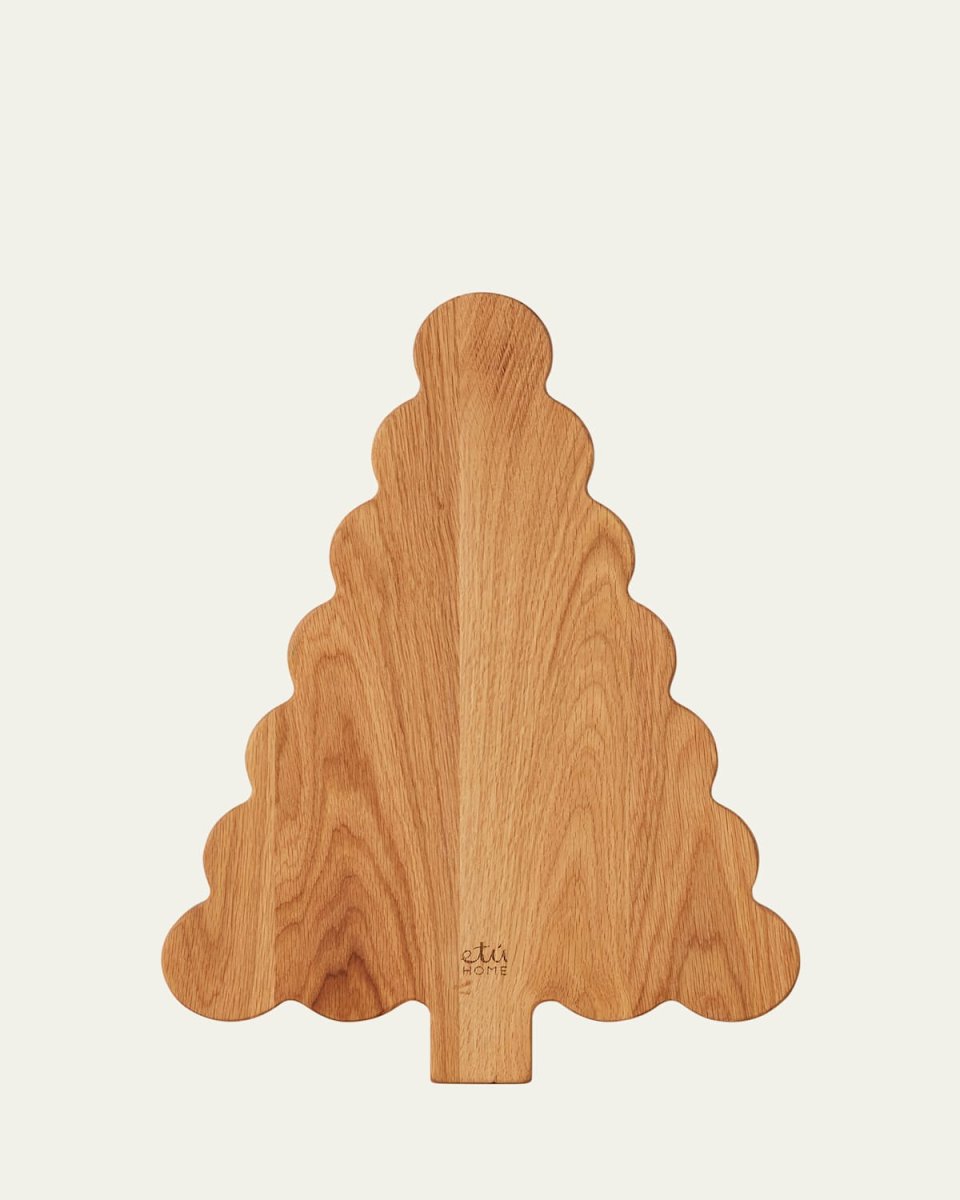 Scalloped Tree Cutting Board, Large